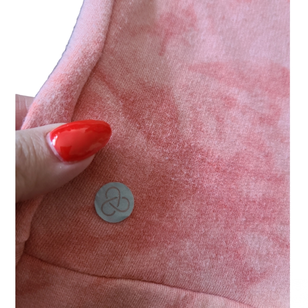 ZELLA| PEACH TIE-DYE SWEATSHIRT - Picture 6 of 17